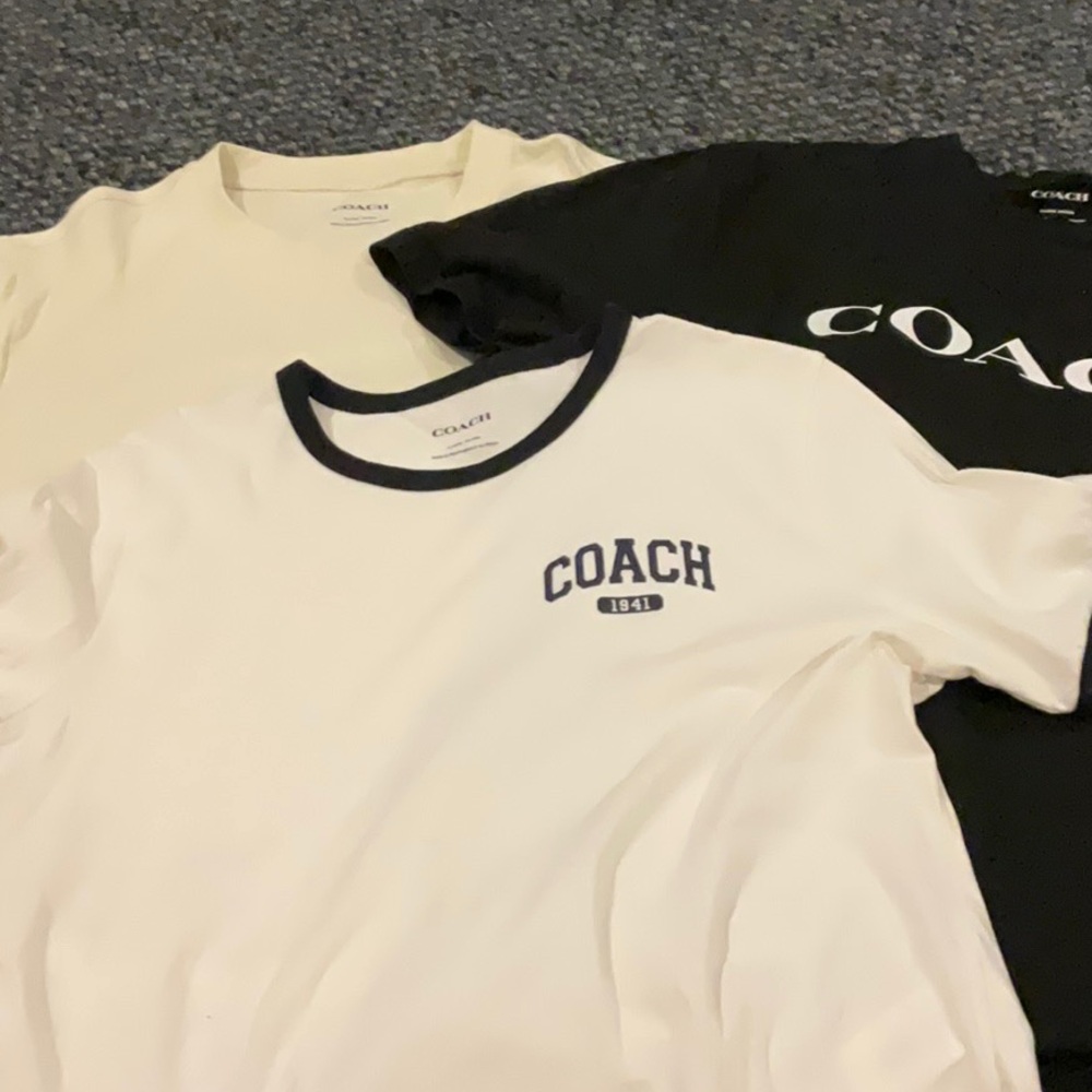 Coach XL tees/shirts authentic